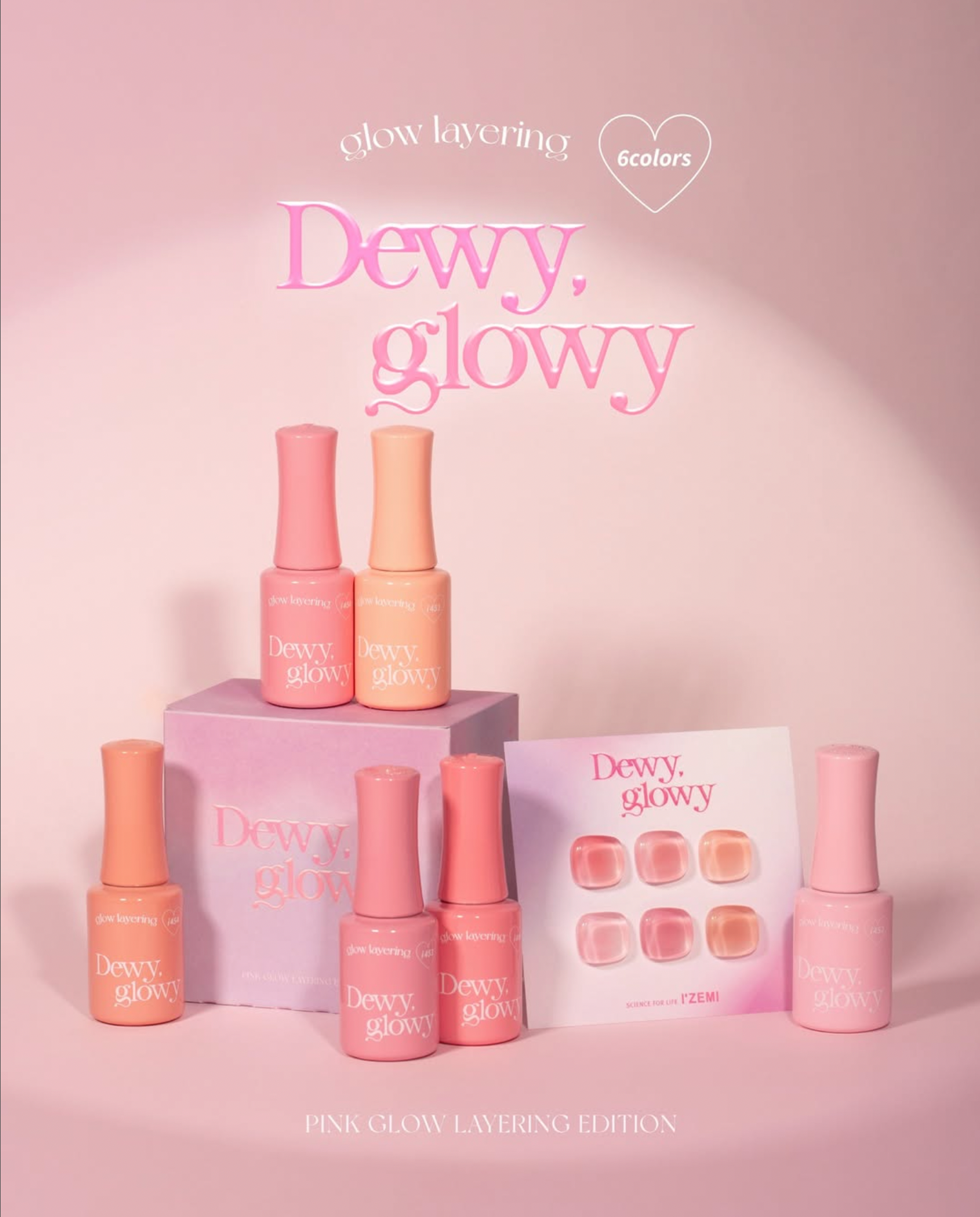 IZEMI Dewy Glowy 6pc collection
