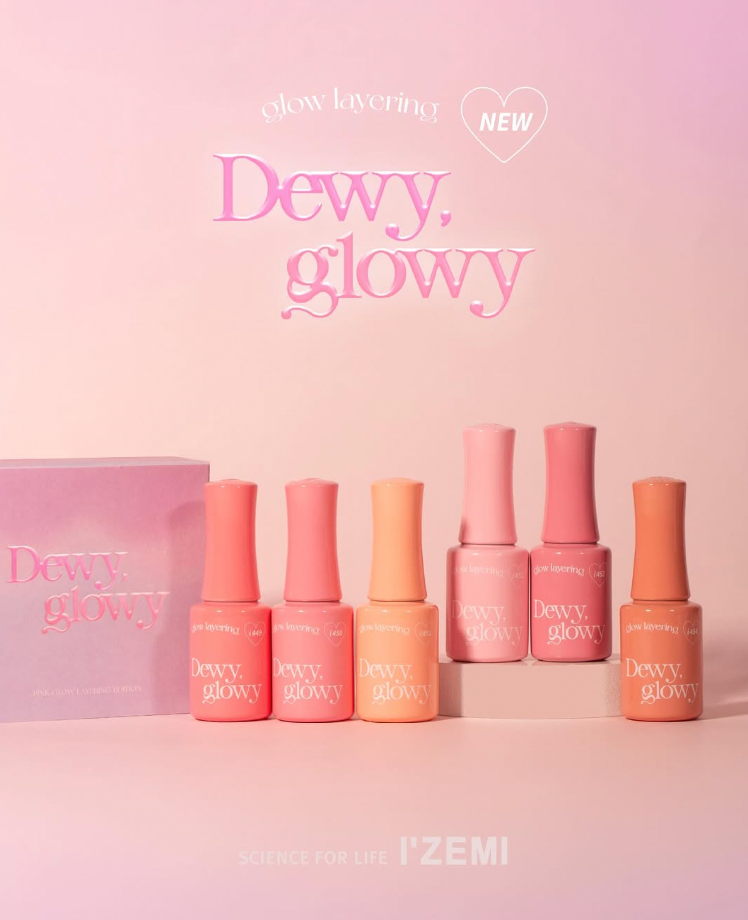 IZEMI Dewy Glowy 6pc collection