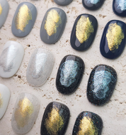 DIAMI Color drop glitter ink - Twinkly gold/silver