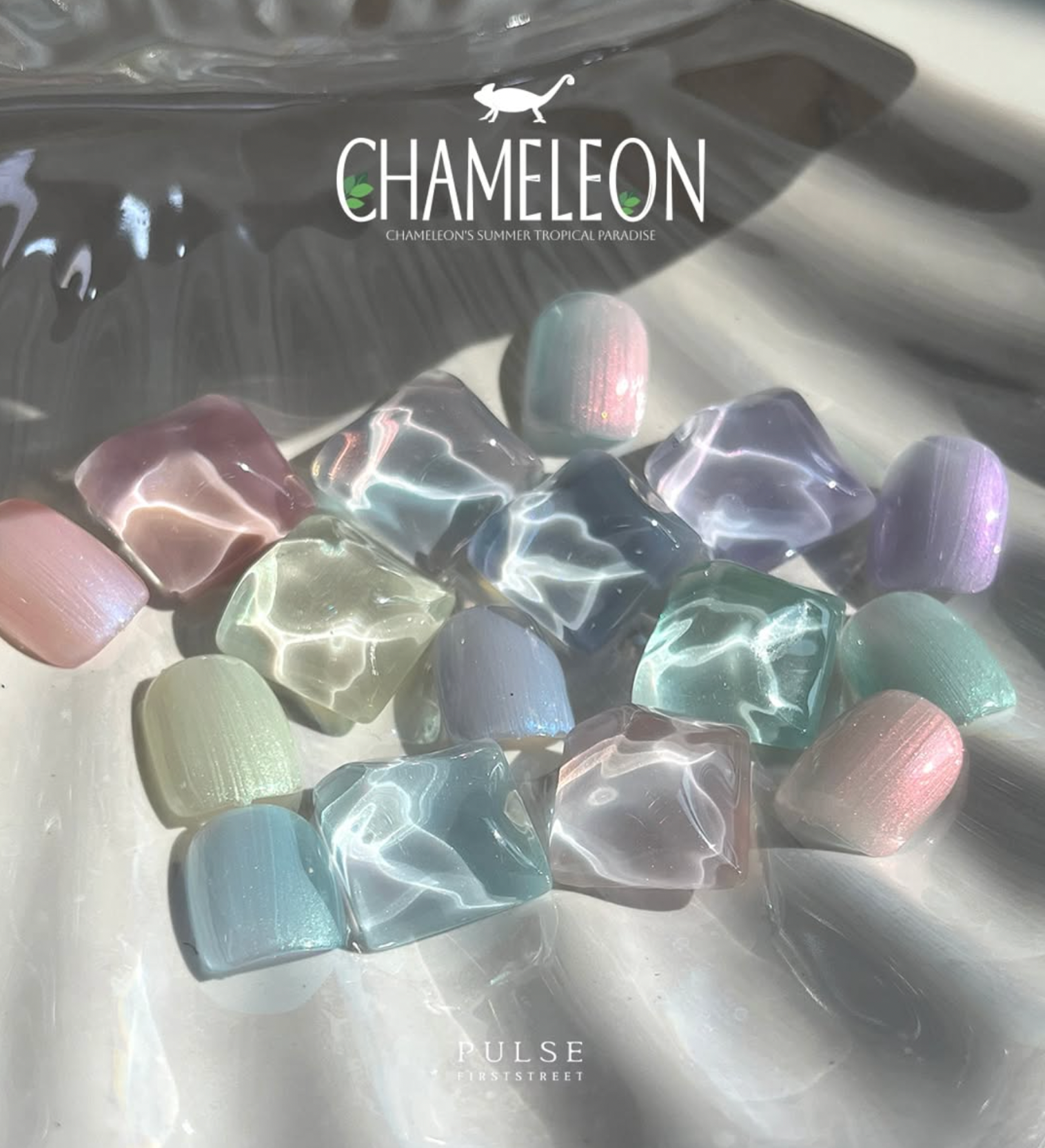 FIRST STREET Pulse | Chameleon 8pc collection - Mermaid gel