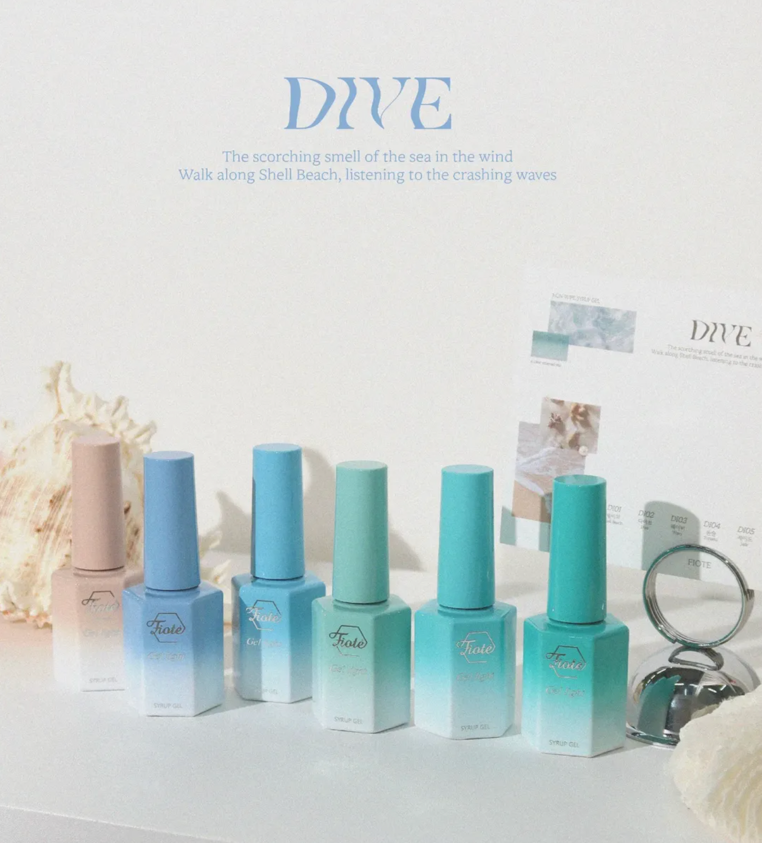 FIOTE Dive 6pc collection + 2 FREE GIFTS