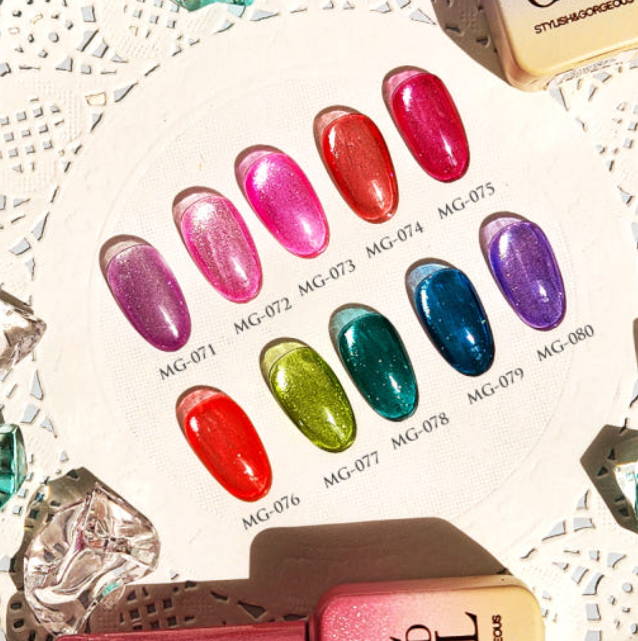 JEL and GEL Ice Star Gel Season 2 | 10pc collection - magnetic gel