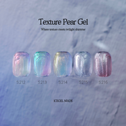 ICE GEL Pearl texture gel 5pc collection