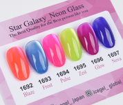 ICE GEL star galaxy - Neon glass | 6pc collection