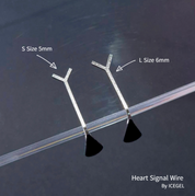 ICE GEL Heart signal wire - 2pc set