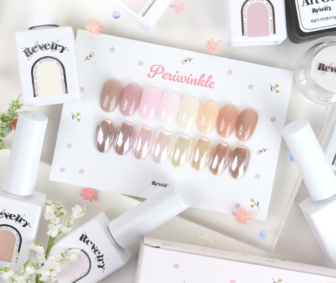 REVELRY Periwinkle 8pc collection + 2 FREE GIFTS