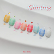 BLANC DE BLUE Glinting - Glitter ink 8pc collection