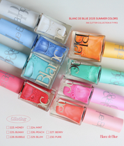 BLANC DE BLUE Glinting - Glitter ink 8pc collection