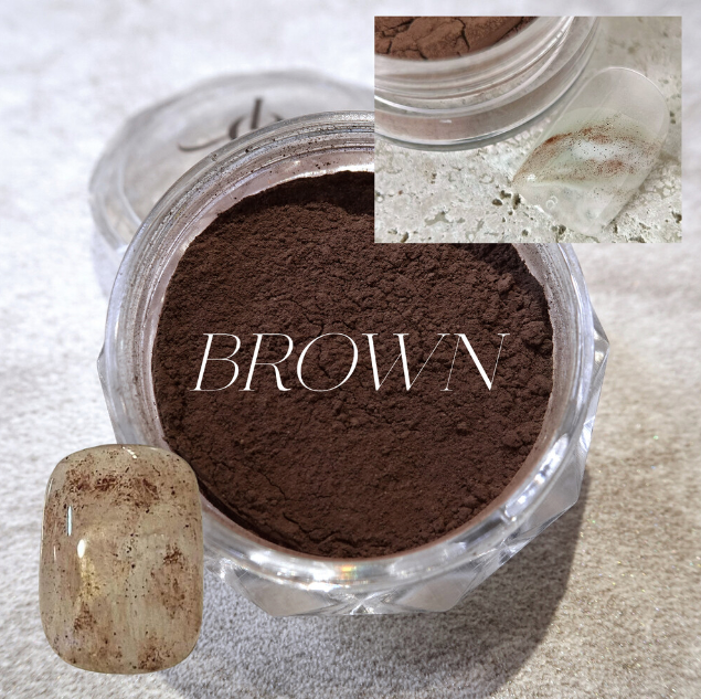 YOLOBITCH Nuance pigment mineral powder - Smog brown/smog black