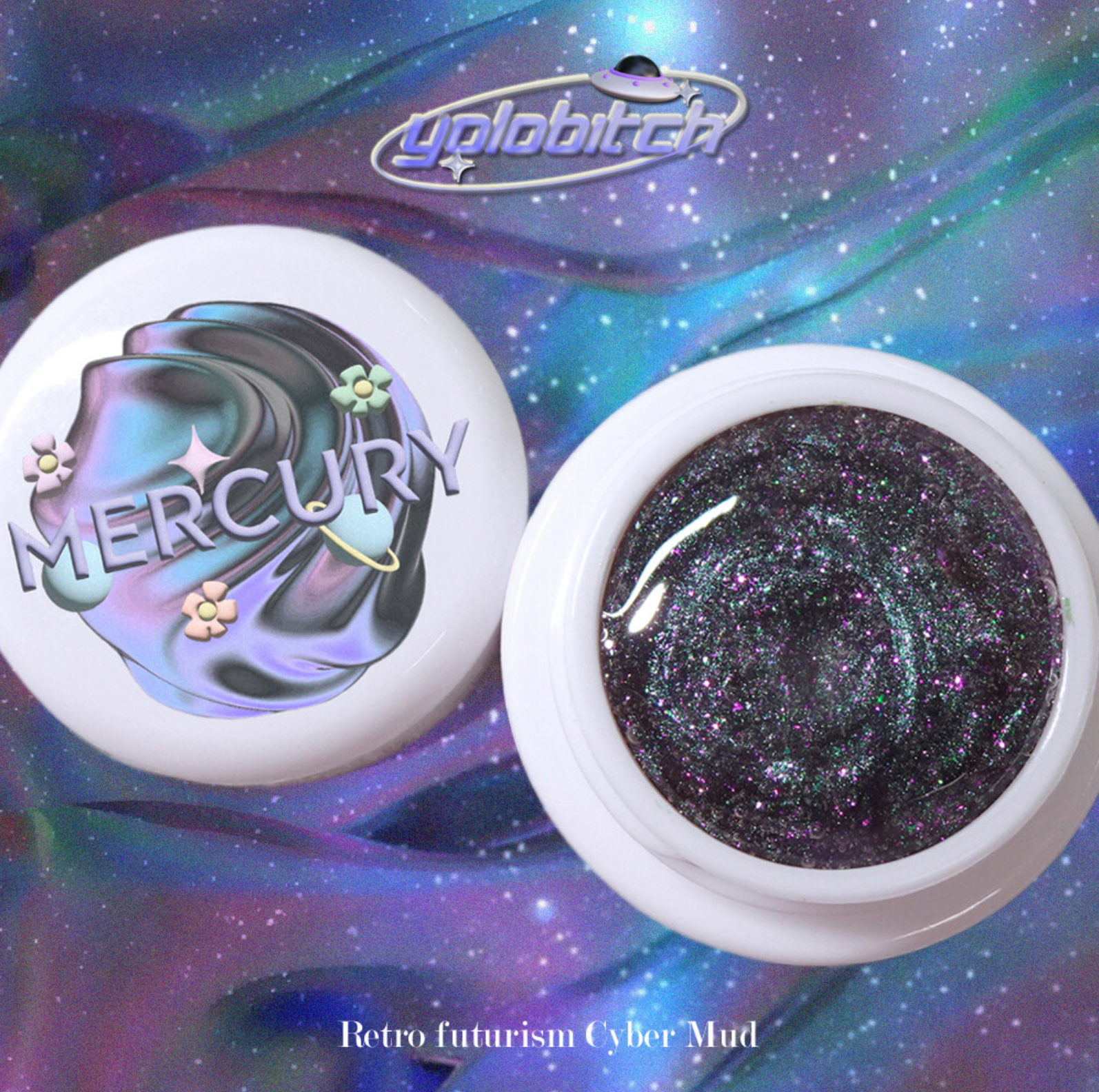 YOLOBITCH Y2K Cyber mud embo 3D gel - 3 colours