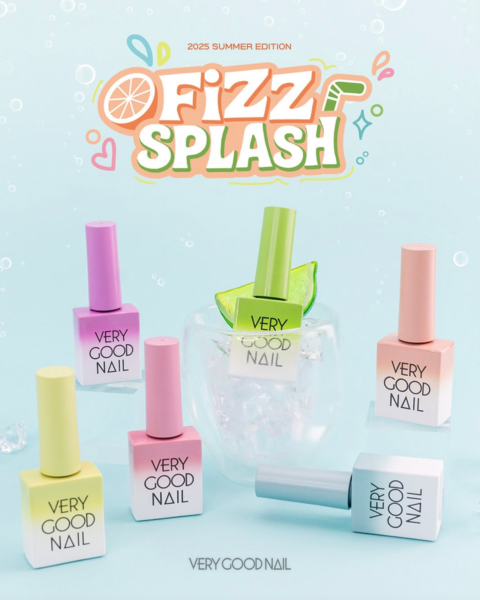 VERY GOOD Fizz splash 6pc collection