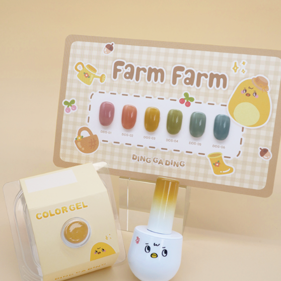 DING GA DING Farm Farm 6pc collection