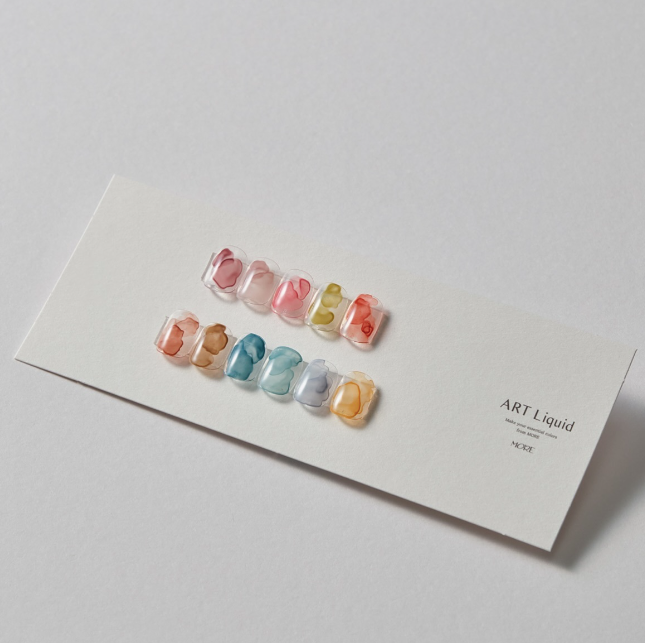 MORE GEL Art liquid Nu autumn 10pc collection + INK GIFT