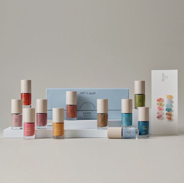 MORE GEL Art liquid Nu autumn 10pc collection + INK GIFT