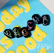 DGEL Signature - CITY POP 6pc collection | glow in the dark