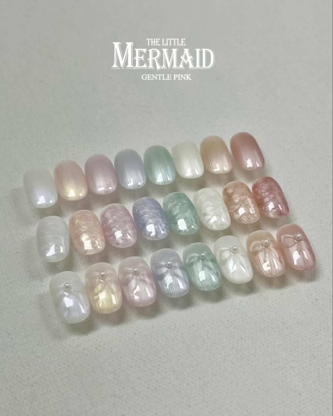 GENTLE PINK The little mermaid 8pc set + 5 FREE GIFTS