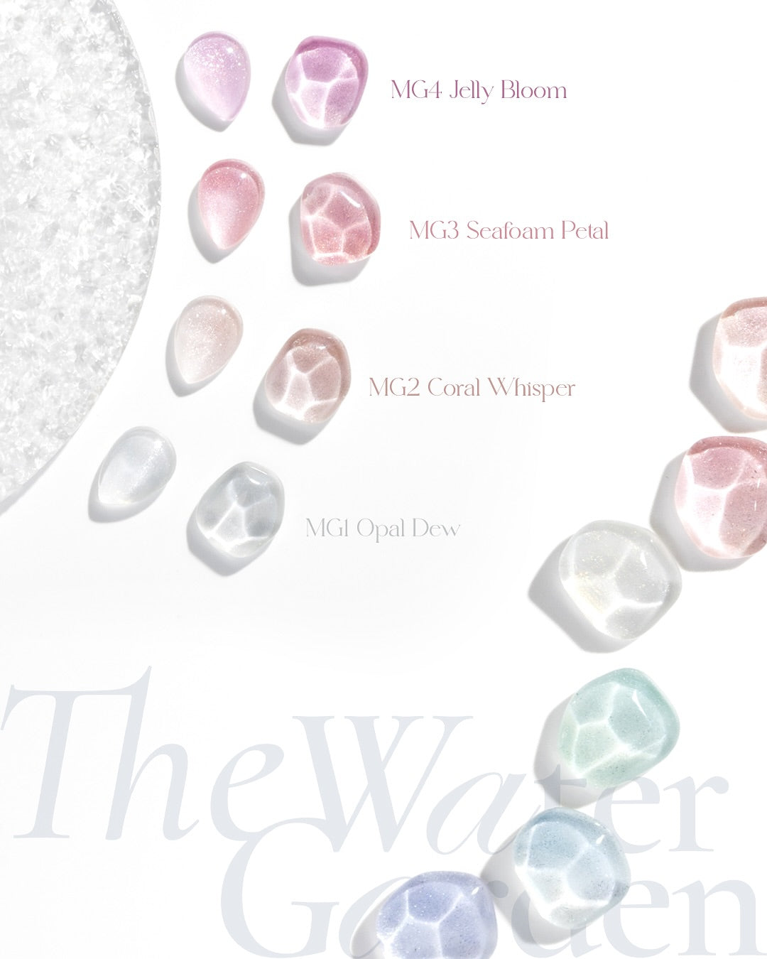 ESTEMIO The water garden 8pc magnetic collection