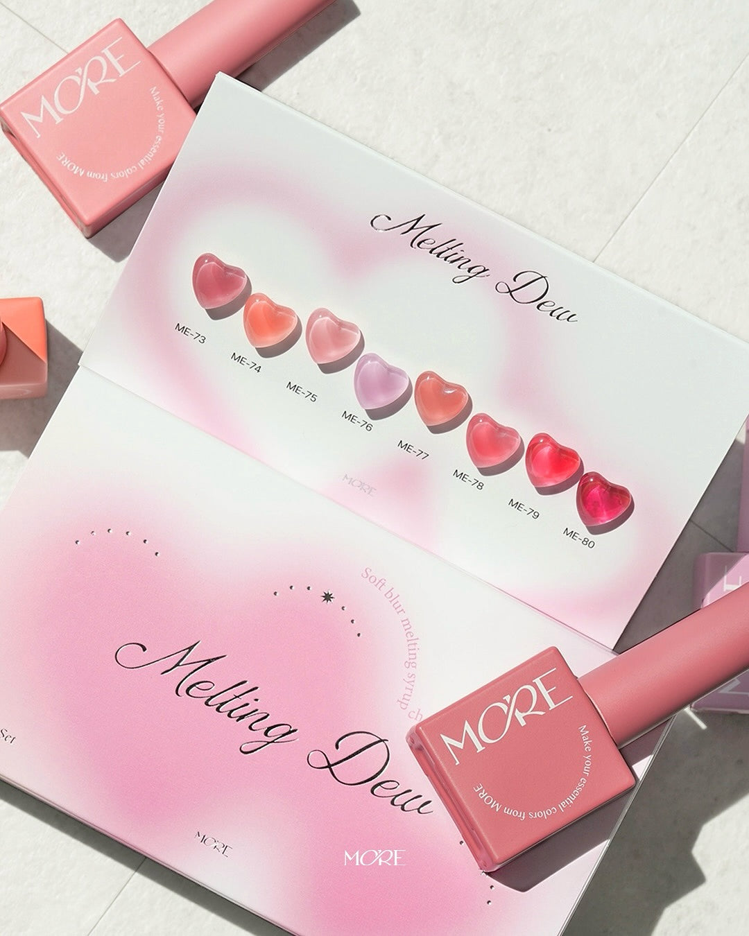 MORE GEL Melting dew 8pc collection