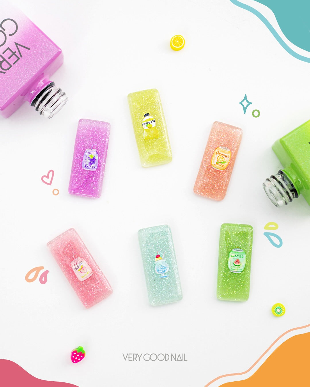 VERY GOOD Fizz splash 6pc collection