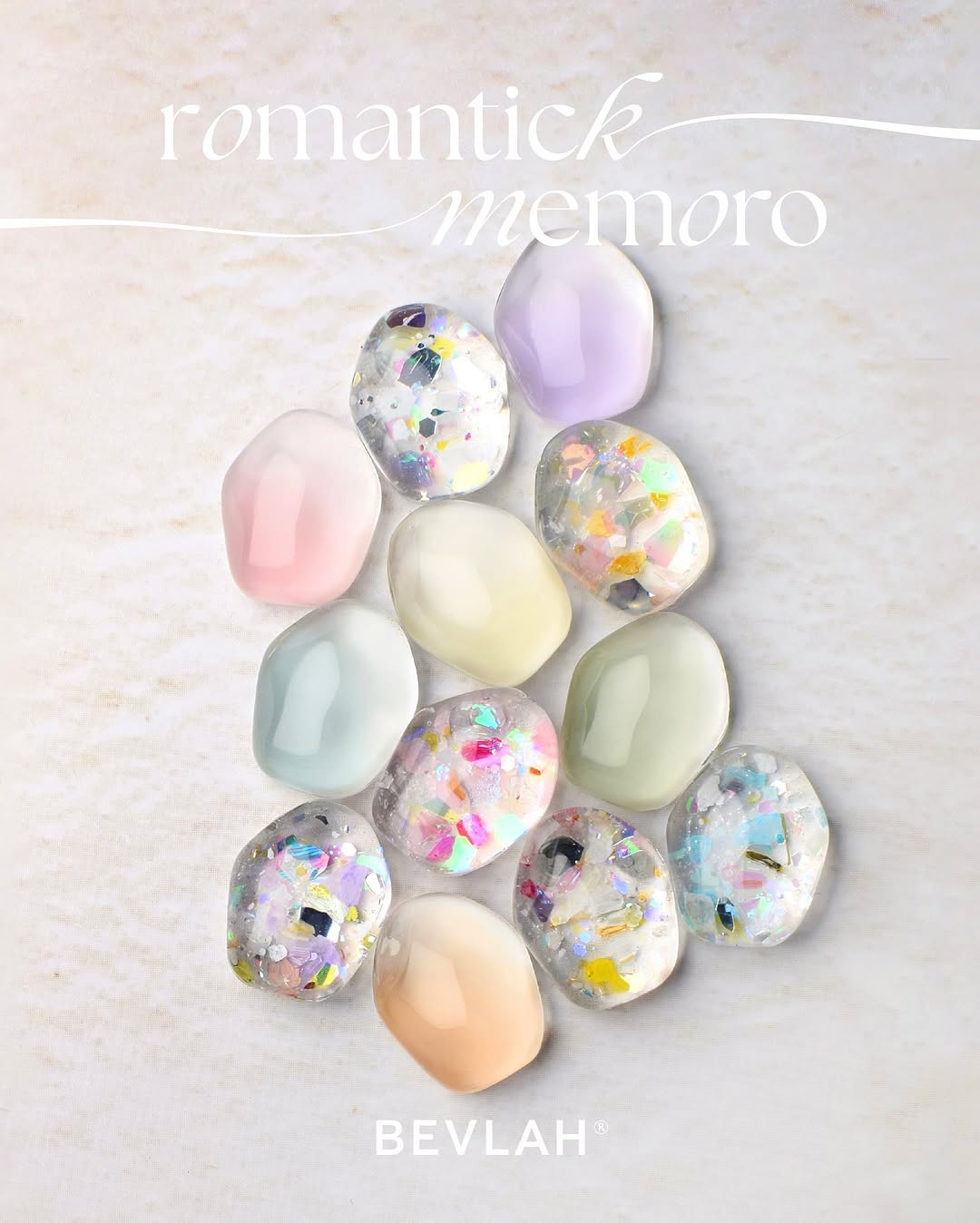 BEVLAH Romantick & Memoro - syrup & floral gel
