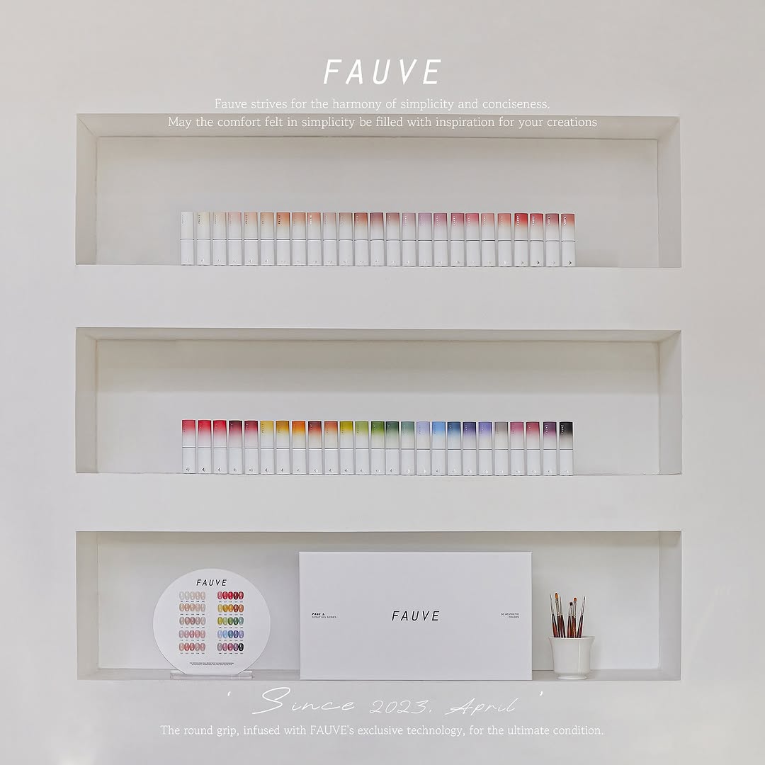 FAUVE 50 syrup colours full set