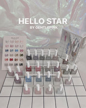 GENTLE PINK Hello star - magnetic cat eye gel | individual