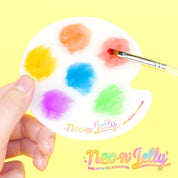 DGEL Neon Jelly 6pc collection - glow in the dark