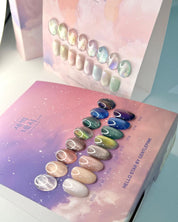 GENTLE PINK 4AM & 4PM  - magnetic cat eye gel | individual bottles