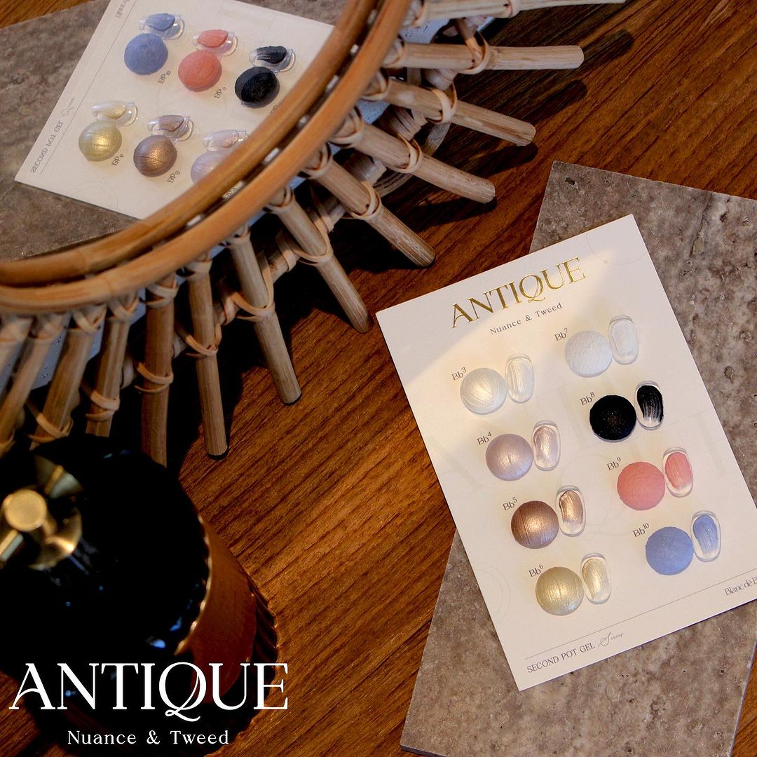 BLANC DE BLUE Antique Nuance & Tweed 8pc collection