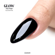 DIAMI Glow no wipe top gel - Perfect diamond shine