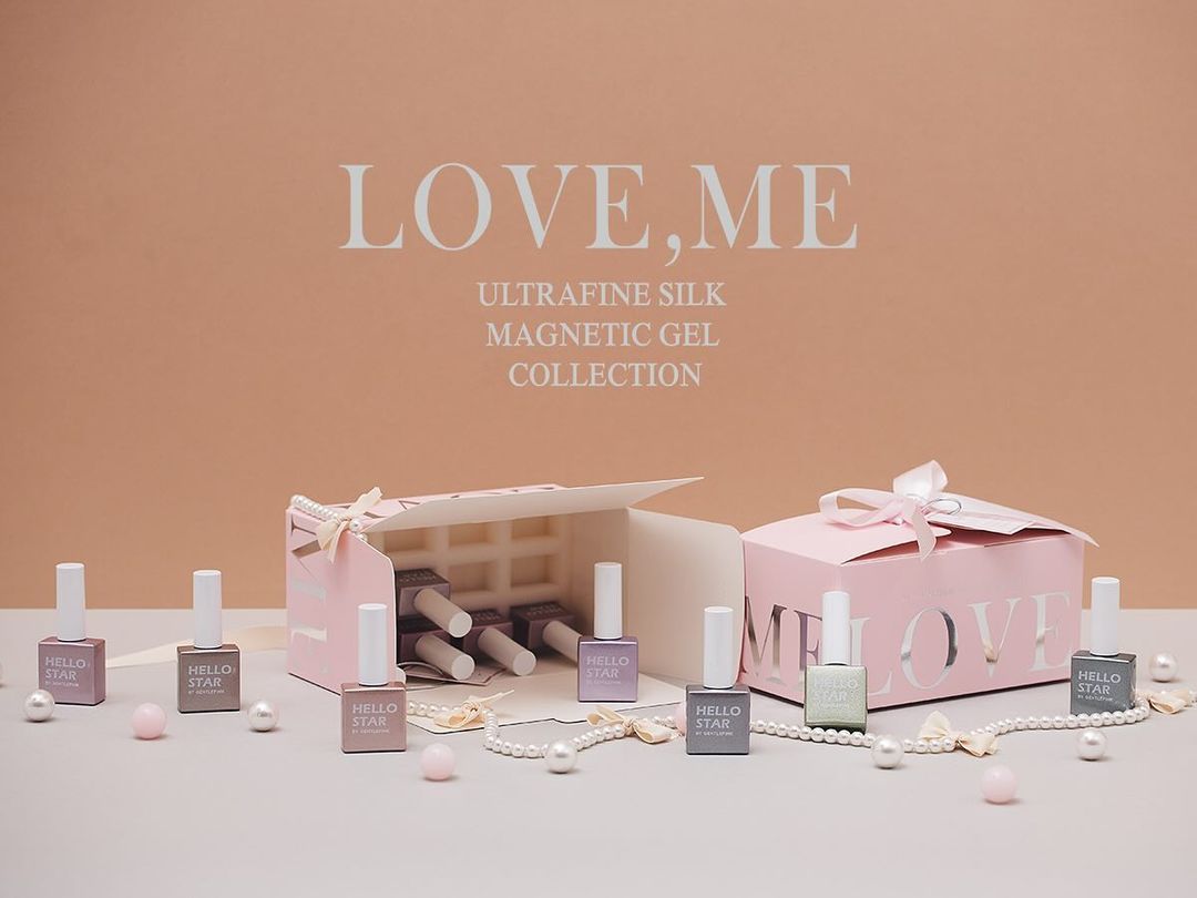 GENTLE PINK Love me - Ultra silk magnetic gel | individual/collection