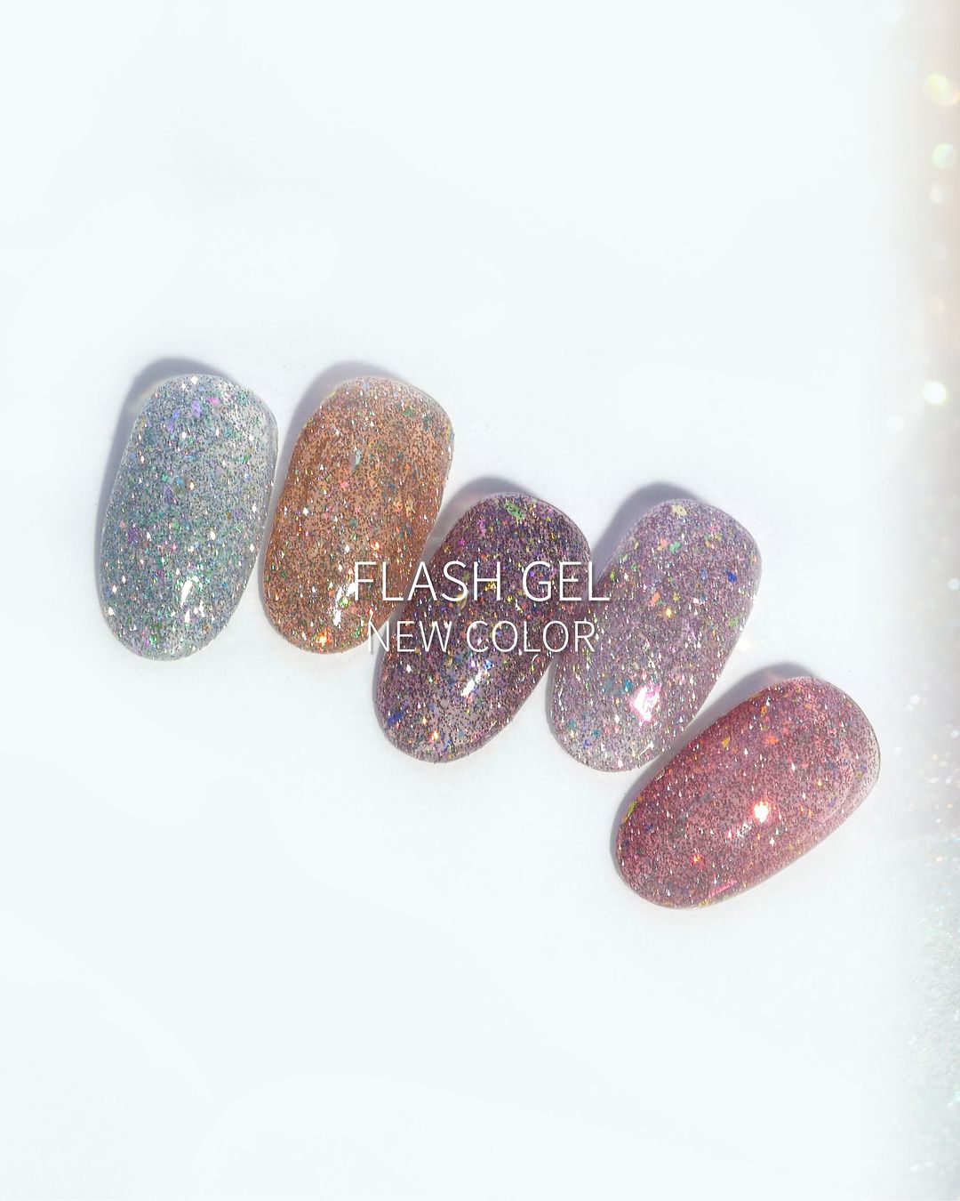 EMENA Flash gel - Reflective glitter | 24 colours