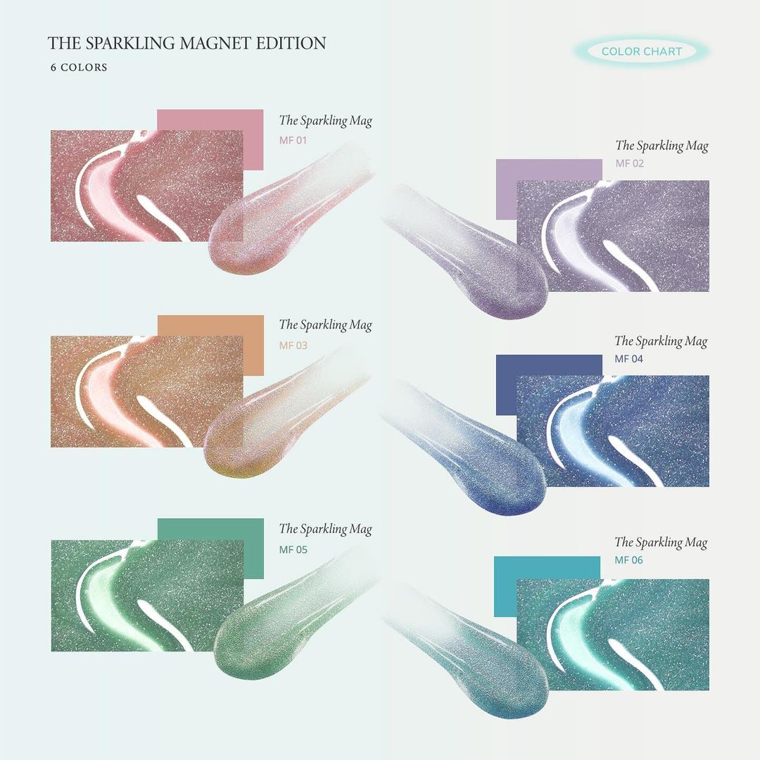 THE FAVORI The Sparkling Magnet edition - 6pc set