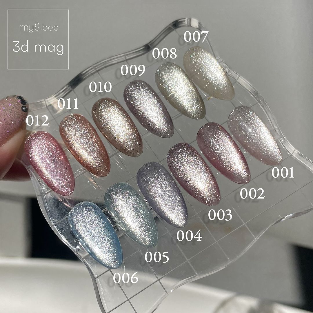 my&bee mystic mag SET A・B my&bee Mystic mag - 12 magnetic colours – Luna Beauty Store