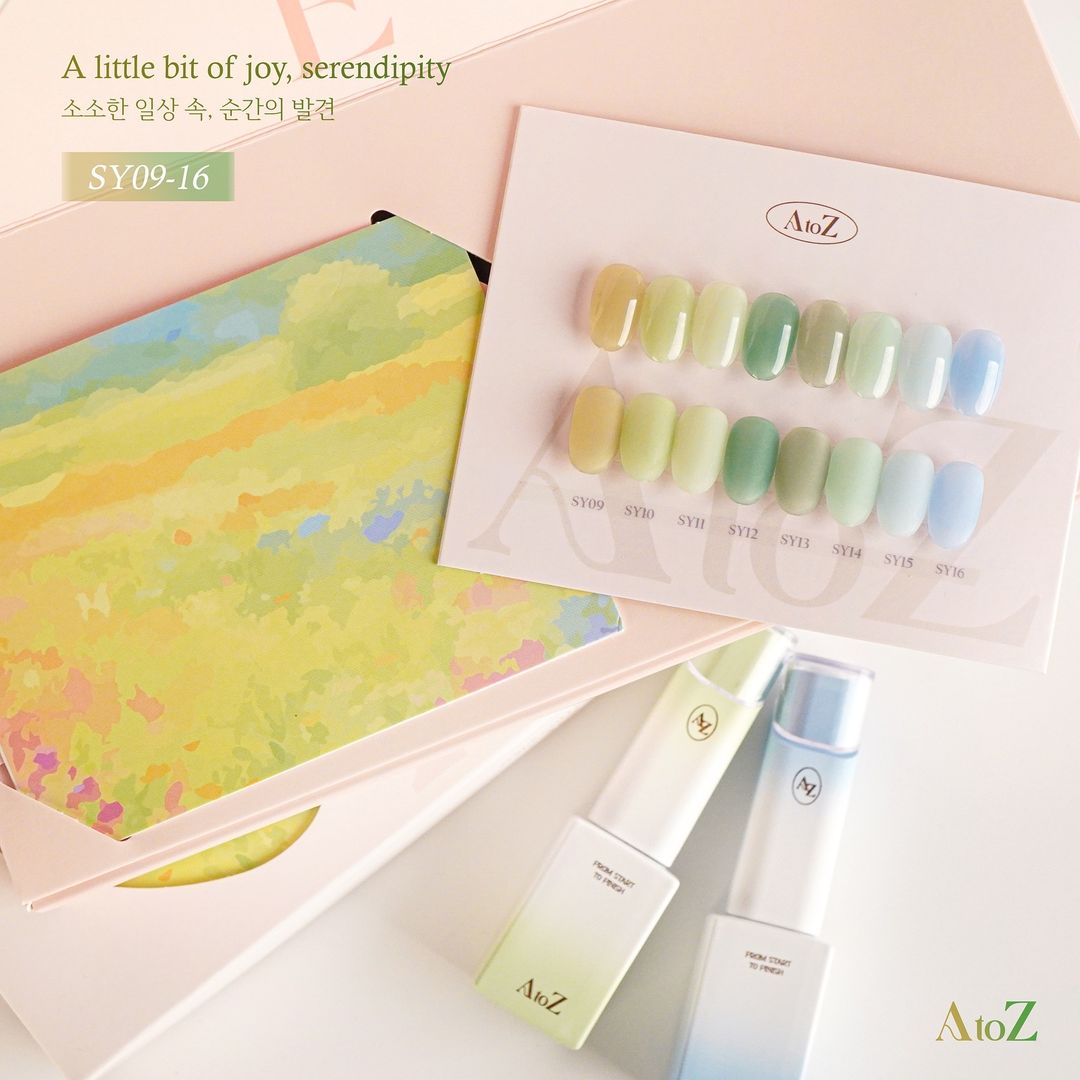 AtoZ Syrup colour gel - S09~16 | Individual/collection