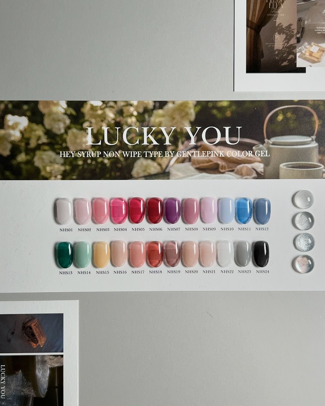 GENTLE PINK Lucky you - No wipe syrup gel | individual/collection