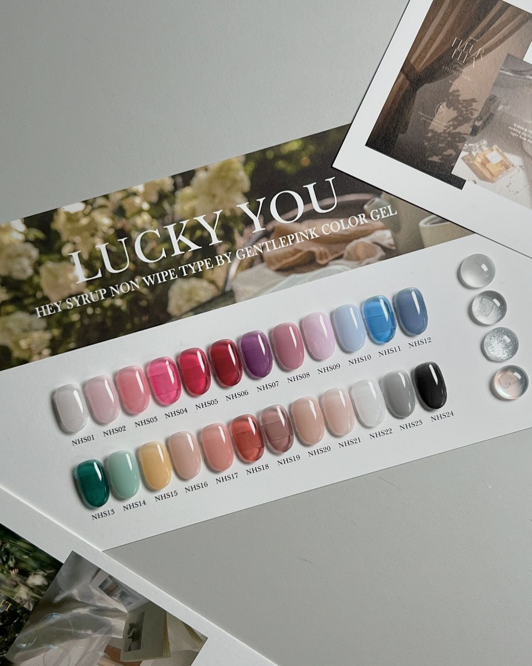 GENTLE PINK Lucky you - No wipe syrup gel | individual/collection