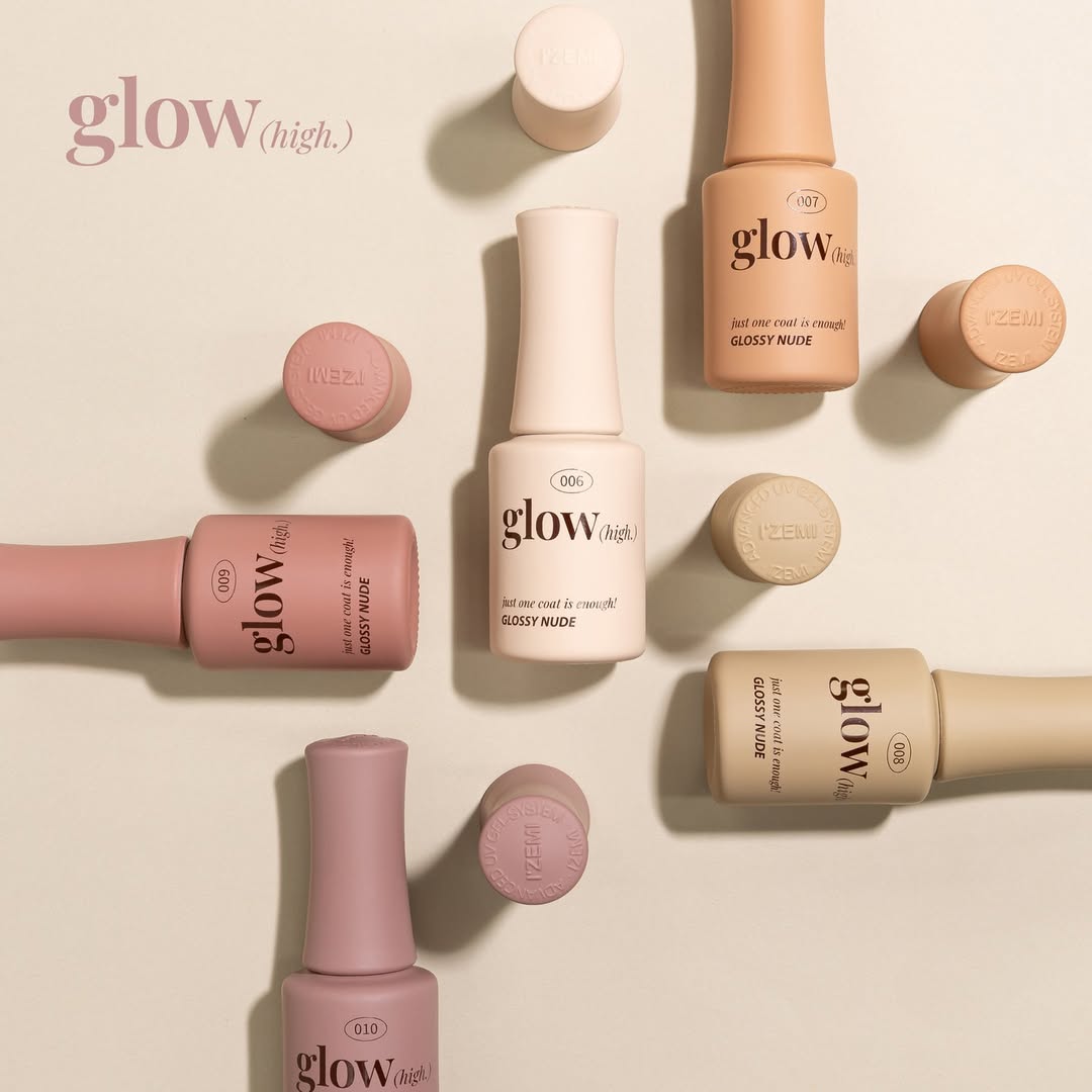 IZEMI Glow high colour builder ver.2 (colour gel + overlay) - 5pc collection