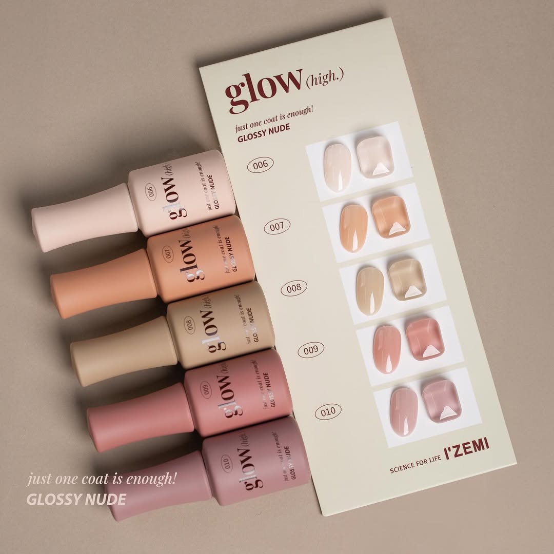 IZEMI Glow high colour builder ver.2 (colour gel + overlay) - 5pc collection