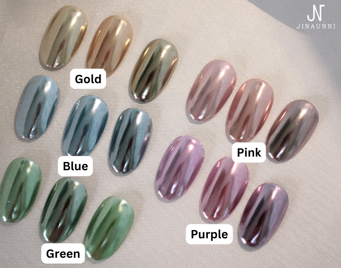 JINAUNNI Mystic chrome powder - 5 colours