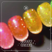 JIN.B Zooty Bears - reflective magnetic cat eye gel | individual/collection