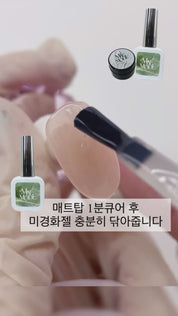 MAE MODE Matte top gel - For chrome & pencil art application (UPGRADED VERSION)