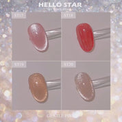 GENTLE PINK Hello star - magnetic cat eye gel | individual