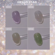 GENTLE PINK Hello star - magnetic cat eye gel | individual