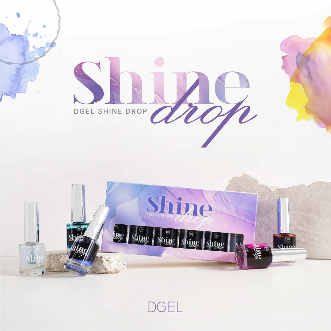 DGEL Shine drop 12pc ink tint collection + free gift
