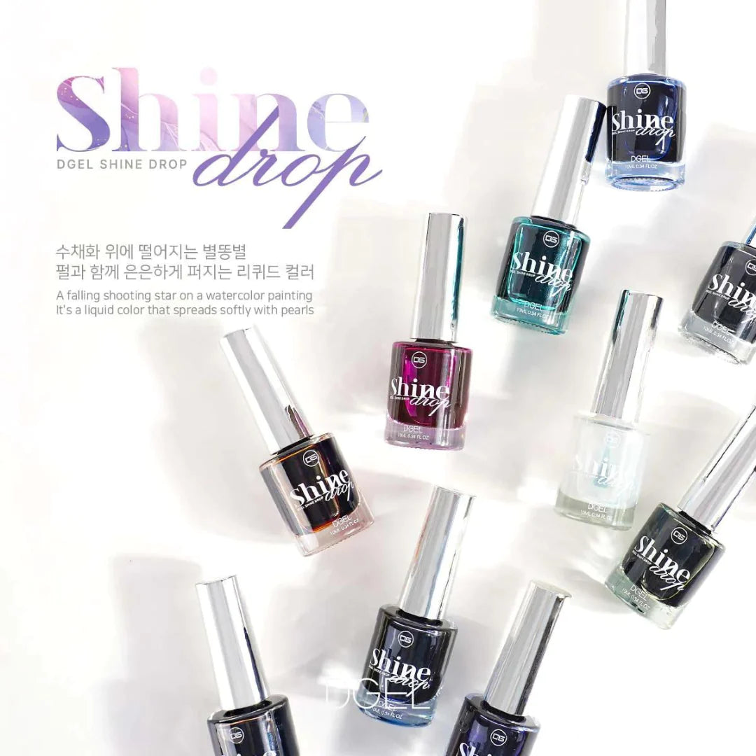 DGEL Shine drop 12pc ink tint collection + free gift