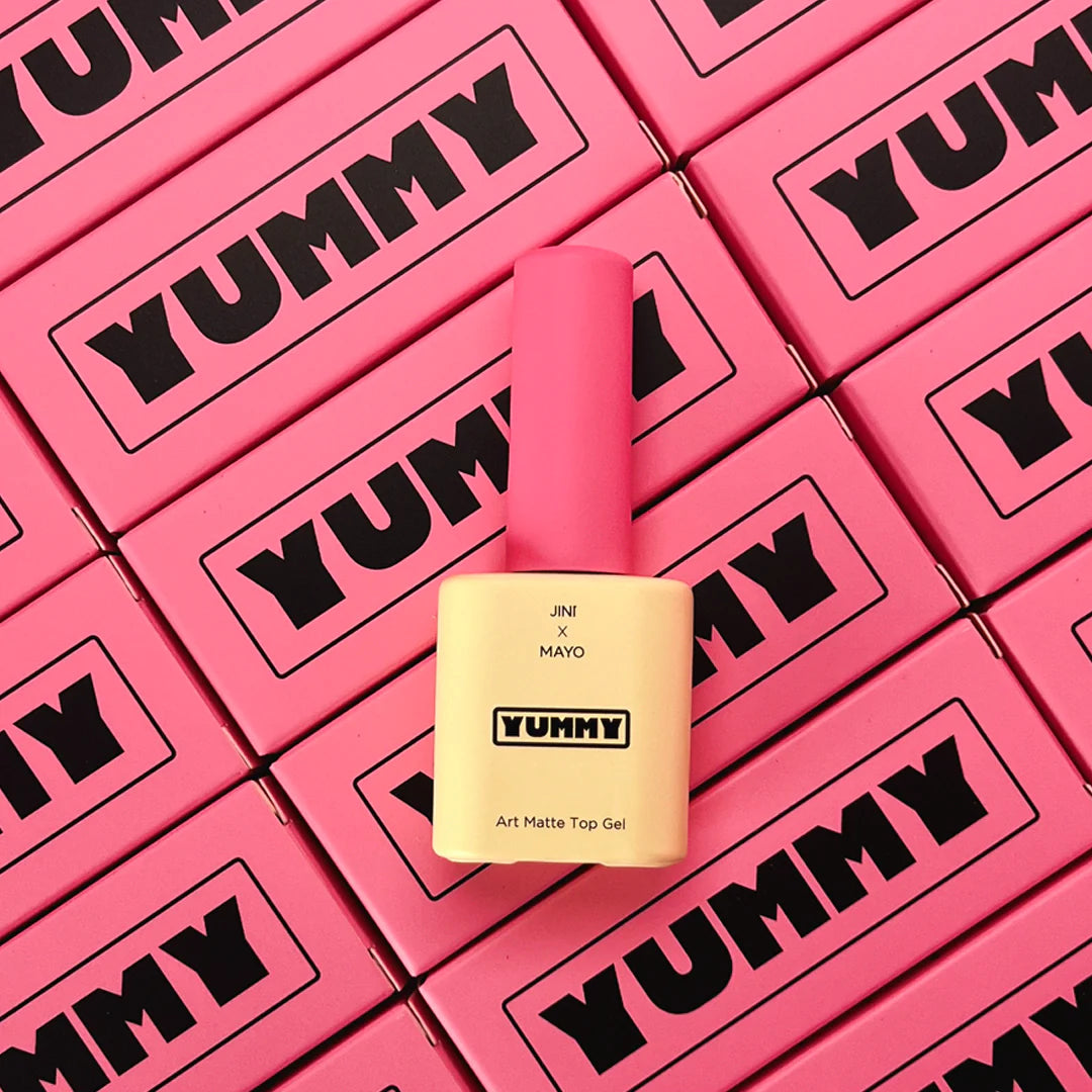 JINI X YOGO MAYO Yummy - Art matte top gel