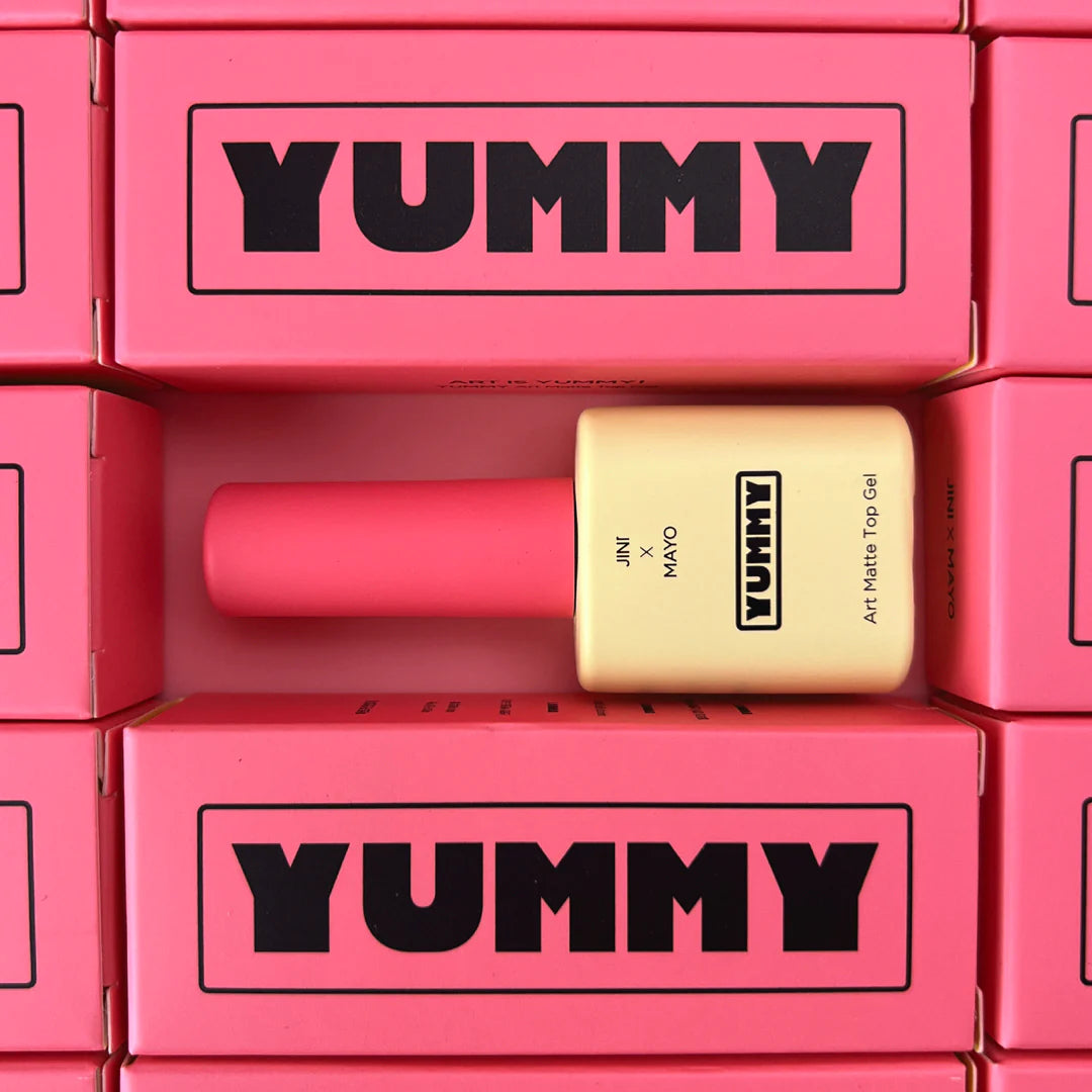 JINI X YOGO MAYO Yummy - Art matte top gel