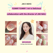 JINI X YOGO MAYO Yummy - Art matte top gel