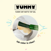 JINI X YOGO MAYO Yummy - Art matte top gel